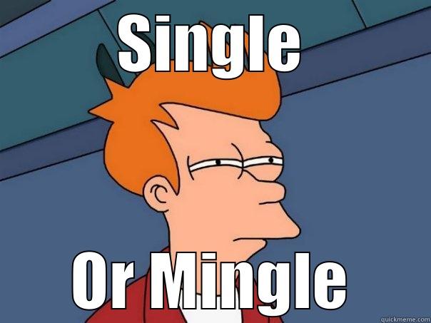 SINGLE OR MINGLE Futurama Fry