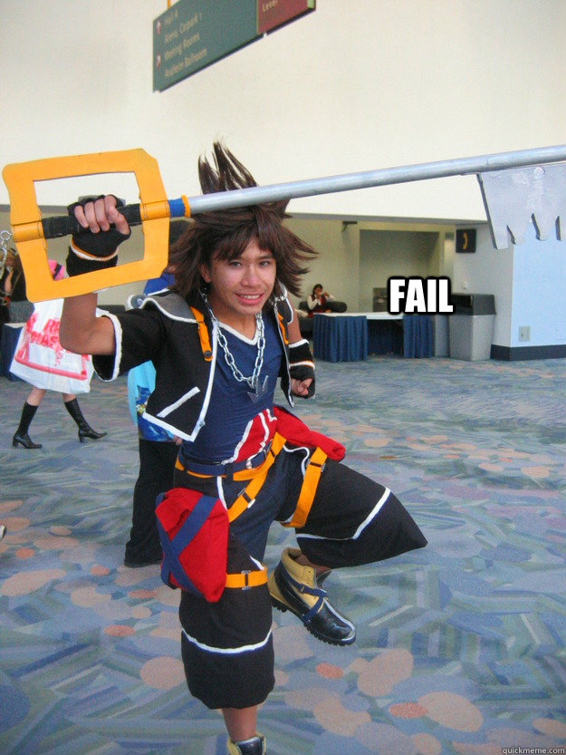 FAIL - FAIL  Cosplay FAIL