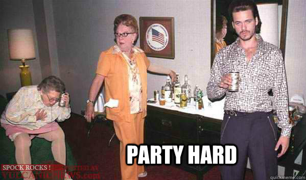 PARTY HARD  Party hard