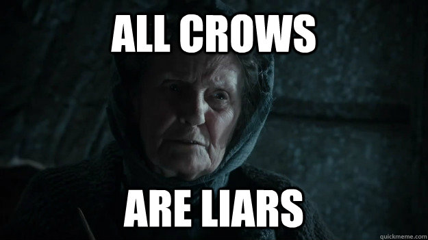 All Crows Are Liars - All Crows Are Liars  Batshit Old Nan