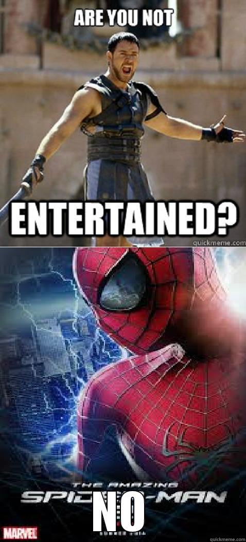 Entertained Spider-Man -  NO Misc