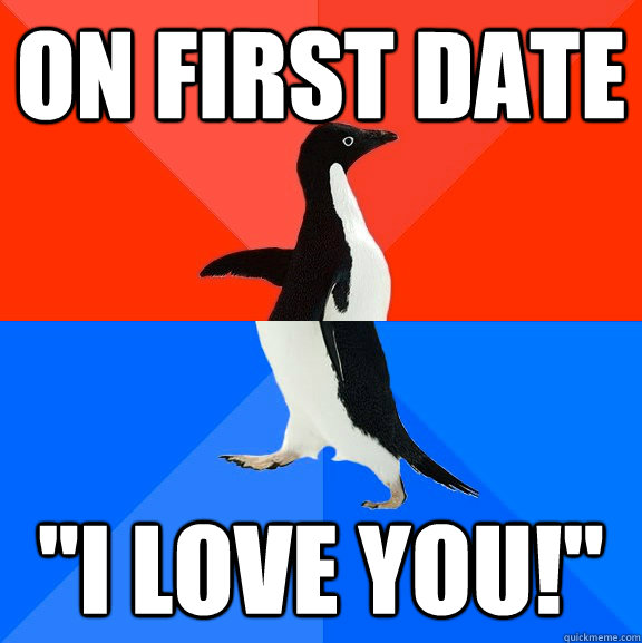 On first date 