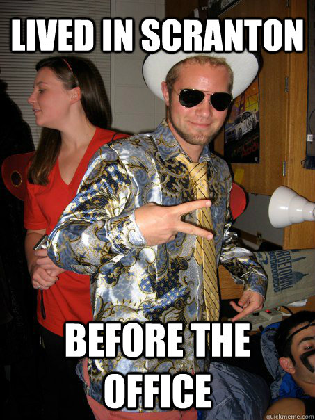 lived in scranton before the office  Georgetown Hipster Male