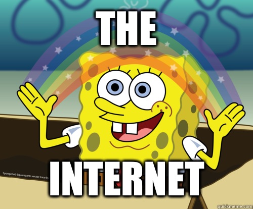 THE INTERNET  Spongebob rainbow