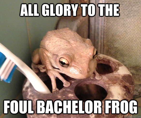 All glory to the foul bachelor frog - All glory to the foul bachelor frog  Misc