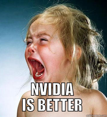 How I see Nvidia Fanboys -  NVIDIA IS BETTER Misc