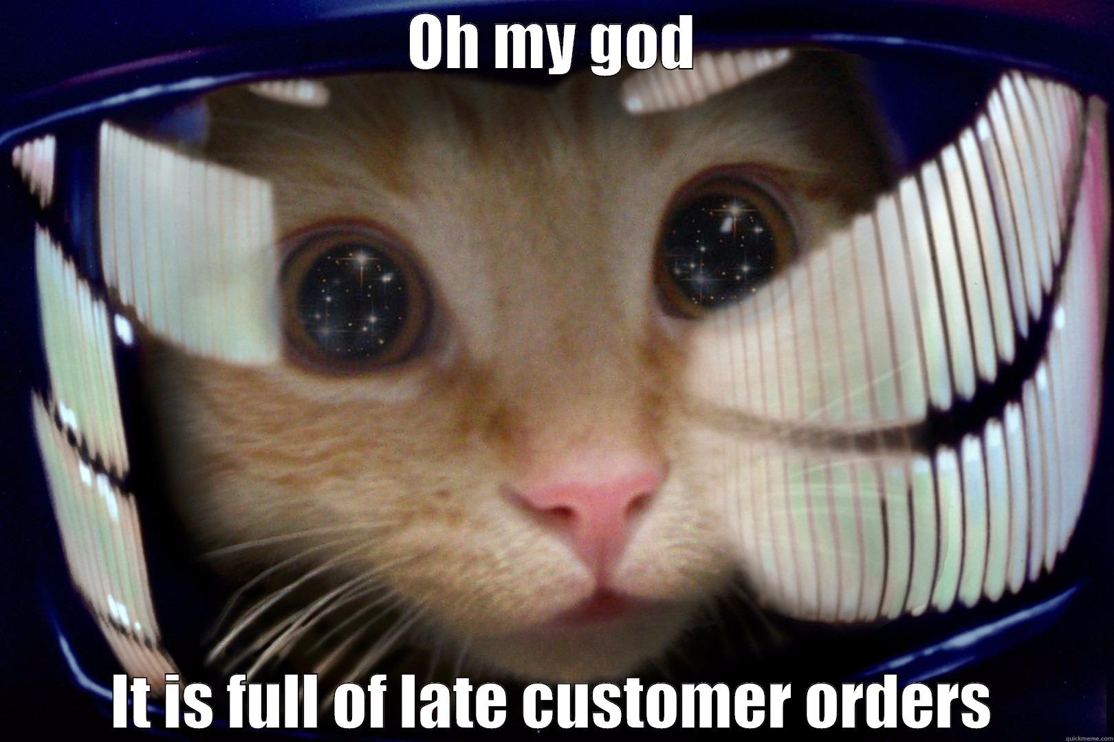 OH MY GOD IT IS FULL OF LATE CUSTOMER ORDERS Misc