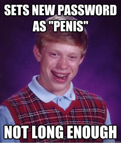 sets new password as 