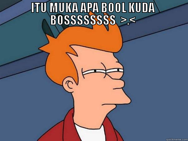 ITU MUKA APA BOOL KUDA BOSSSSSSSS  >.<  Futurama Fry