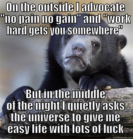 ON THE OUTSIDE I ADVOCATE 