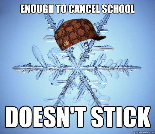 enough to cancel school doesn't stick - enough to cancel school doesn't stick  Misc