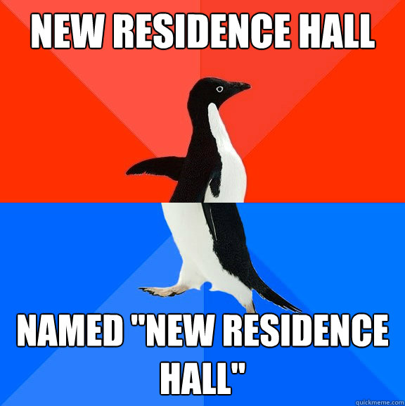 new residence hall Named 