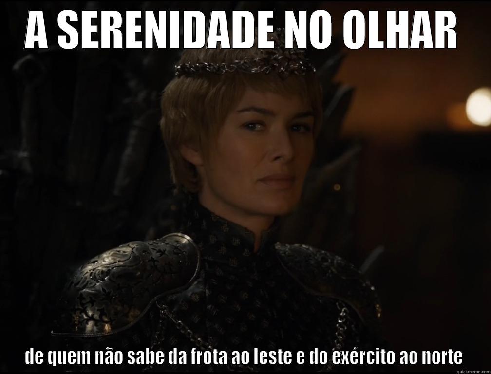 A SERENIDADE NO OLHAR DE QUEM NÃO SABE DA FROTA AO LESTE E DO EXÉRCITO AO NORTE Misc