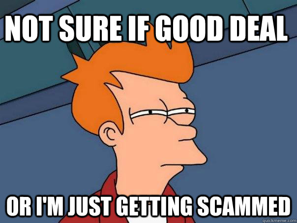 not sure if good deal or I'm just getting scammed  Futurama Fry