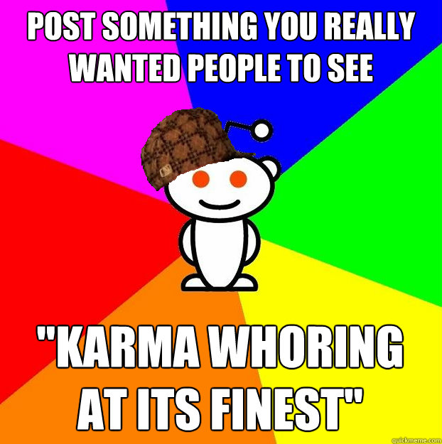 post something you really wanted people to see 