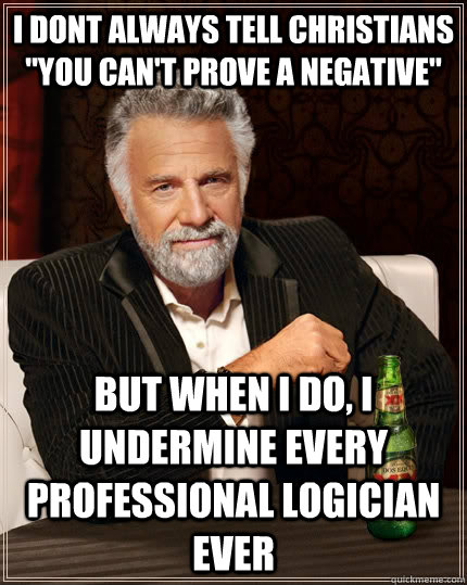 I dont always tell christians 