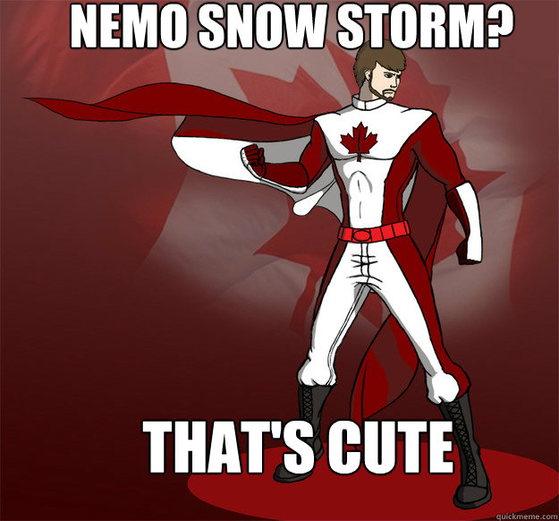 nemo snow storm? THAT'S CUTE  