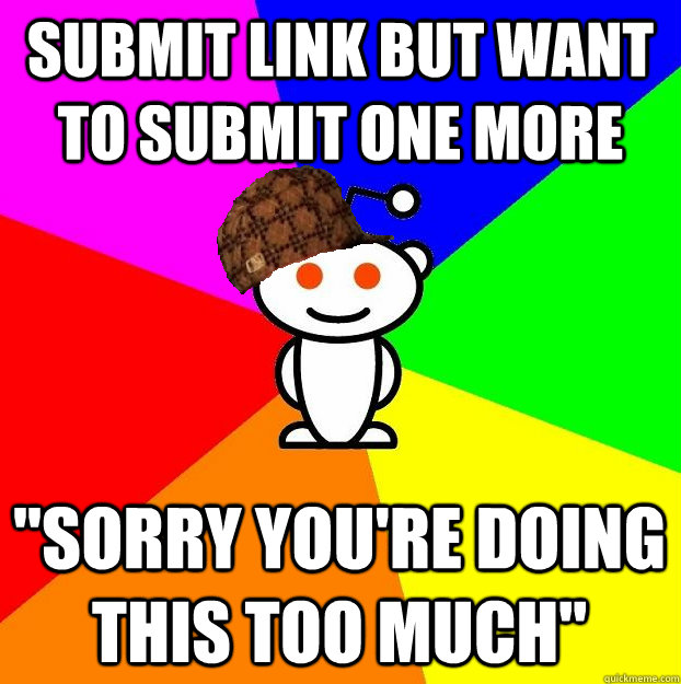 Submit link but want to submit one more 