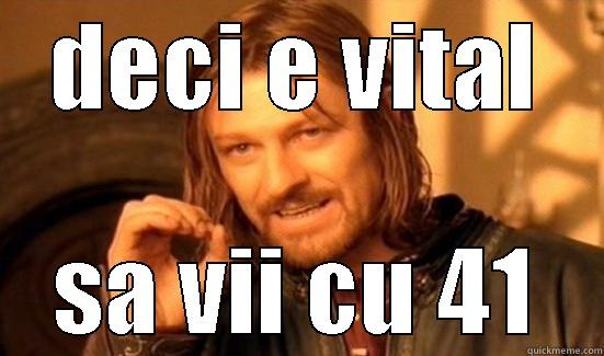 DECI E VITAL SA VII CU 41 Boromir