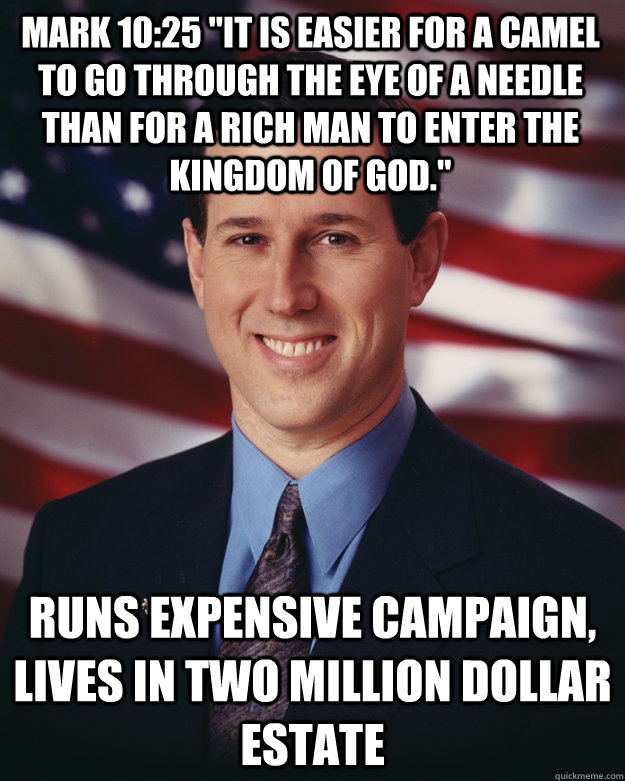 Mark 10:25 