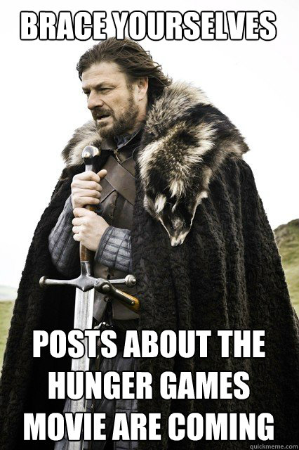 BRACE YOURSELVES Posts about the Hunger Games movie Are Coming  Boromir Relationship