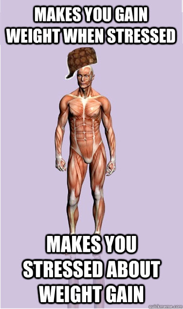 makes you gain weight when stressed makes you stressed about weight gain - makes you gain weight when stressed makes you stressed about weight gain  Misc