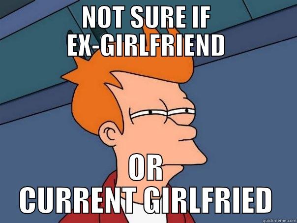 NOT SURE IF EX-GIRLFRIEND OR CURRENT GIRLFRIED Futurama Fry