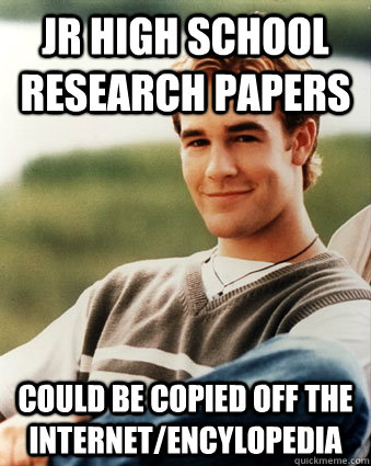 High school research paper