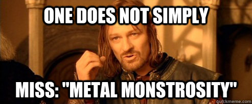 One does not simply miss: 