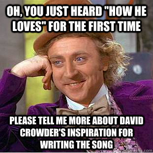 Oh, you just heard 