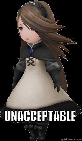  UNACCEPTABLE Misc