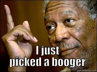  I JUST PICKED A BOOGER Misc