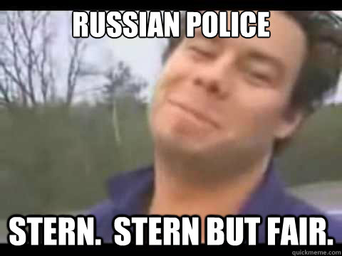 Russian police Stern.  Stern but fair. - Russian police Stern.  Stern but fair.  Stern but fair Pontius