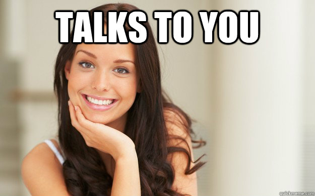 Talks to you  - Talks to you   Good Girl Gina