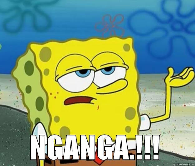  NGANGA.!!! Tough Spongebob
