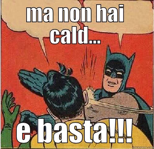 MA NON HAI CALD... E BASTA!!! Batman Slapping Robin