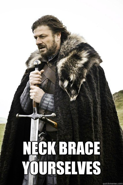  neck brace yourselves -  neck brace yourselves  Boromir Relationship