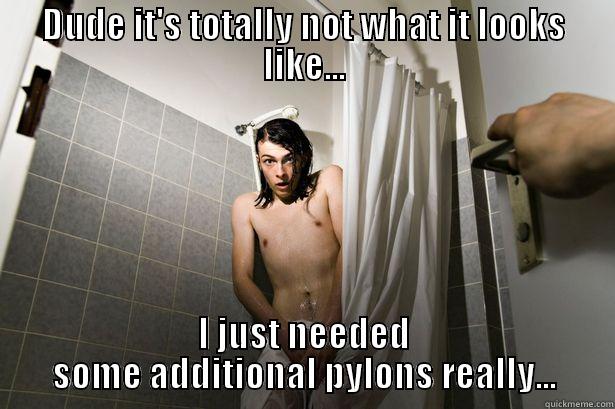 DUDE IT'S TOTALLY NOT WHAT IT LOOKS LIKE... I JUST NEEDED SOME ADDITIONAL PYLONS REALLY... Misc