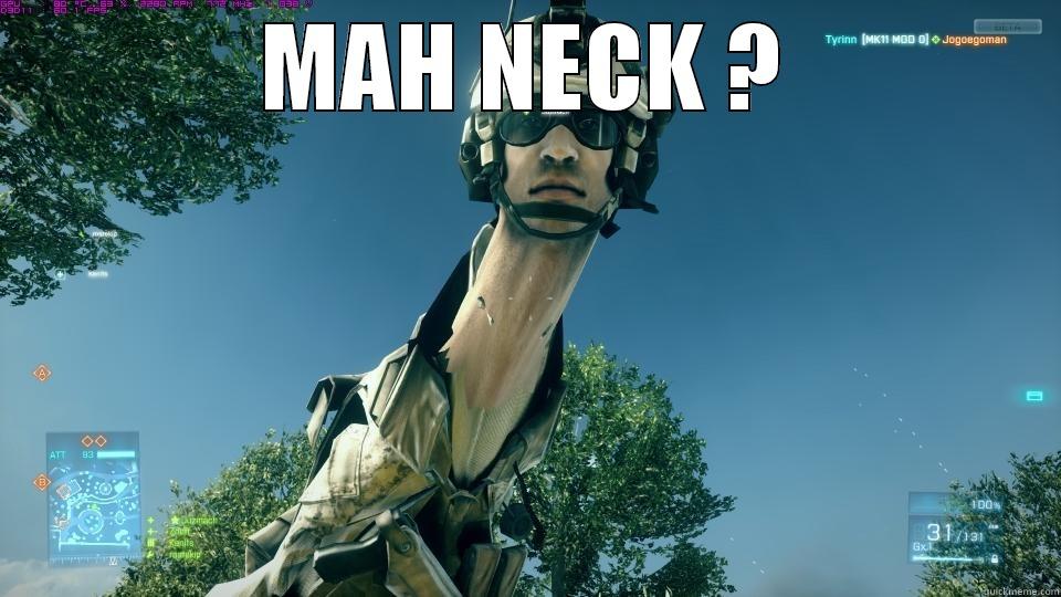 bf3 meme - MAH NECK ?  Misc