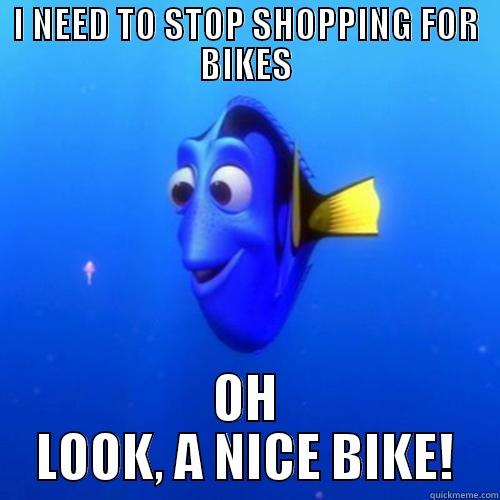 I NEED TO STOP SHOPPING FOR BIKES OH LOOK, A NICE BIKE! dory