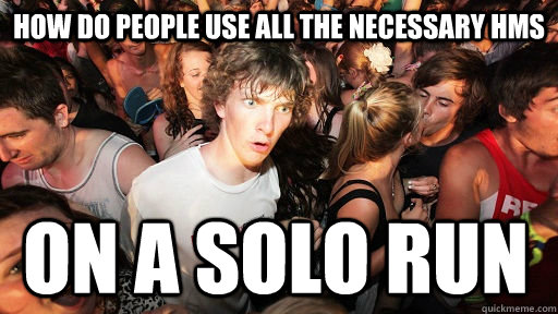 How do people use all the necessary HMs on a solo run  Sudden Clarity Clarence