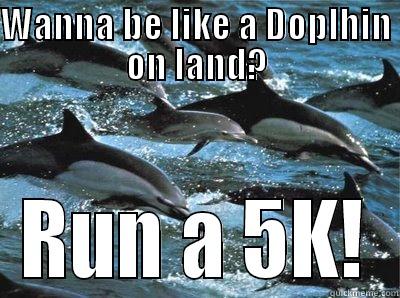 WANNA BE LIKE A DOPLHIN ON LAND? RUN A 5K! Misc