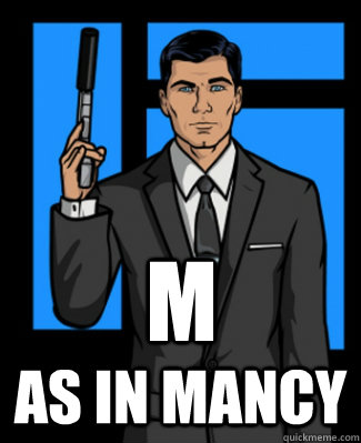 M As in Mancy  Archer