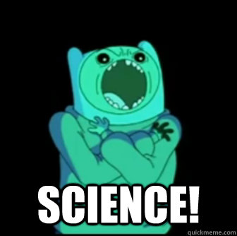  Science! -  Science!  Adventure Time Sweater