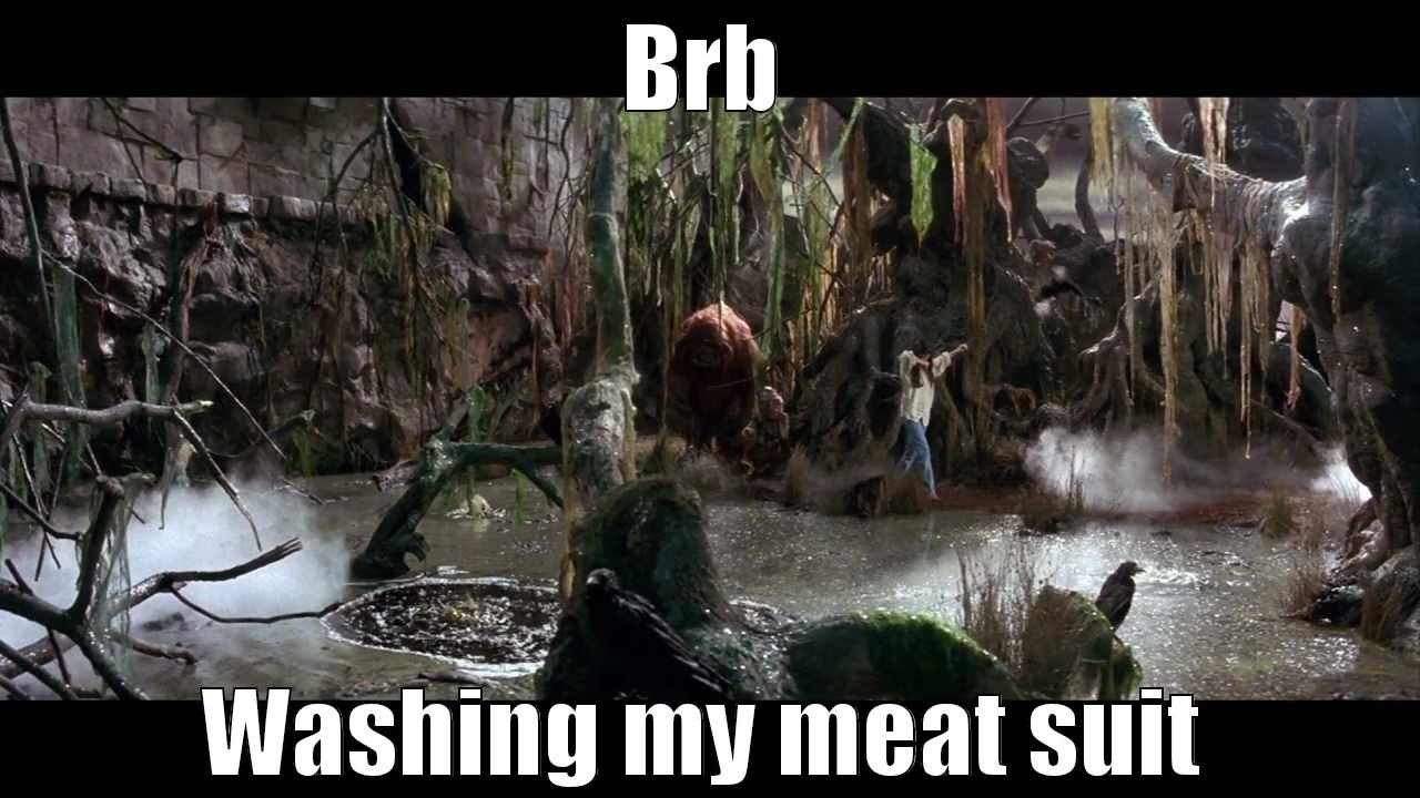 BRB WASHING MY MEAT SUIT Misc