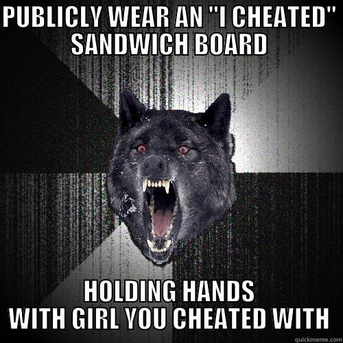 PUBLICLY WEAR AN 