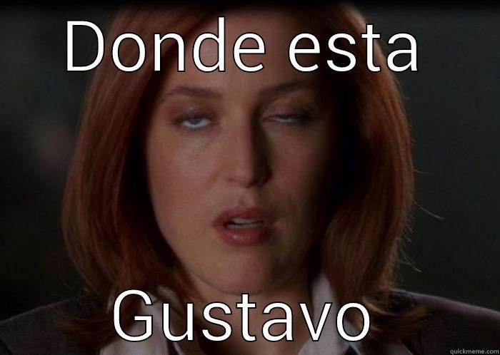 DONDE ESTA GUSTAVO Misc
