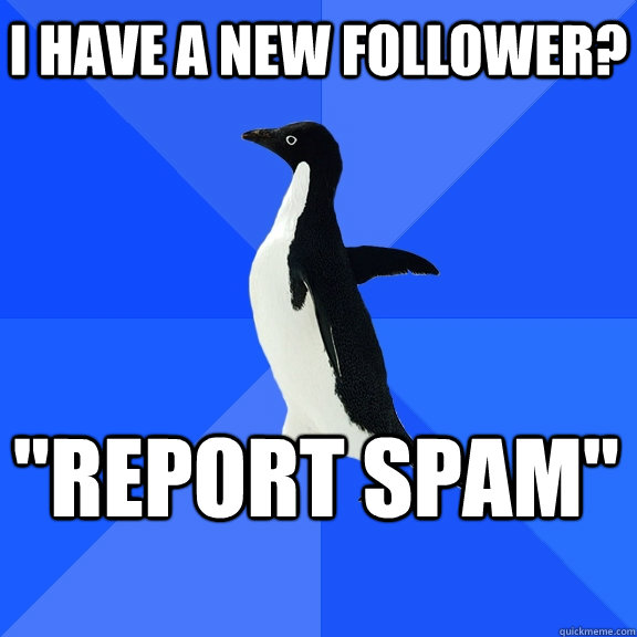 I have a new follower? 