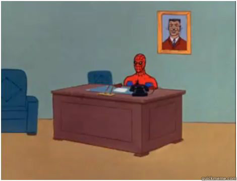    spiderman office