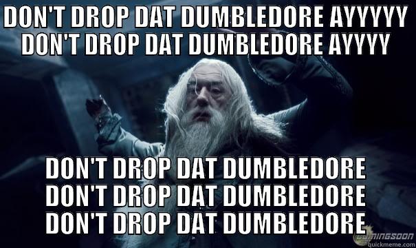 DON'T DROP DAT DUMBLEDORE AYYYYY DON'T DROP DAT DUMBLEDORE AYYYY DON'T DROP DAT DUMBLEDORE DON'T DROP DAT DUMBLEDORE DON'T DROP DAT DUMBLEDORE Misc